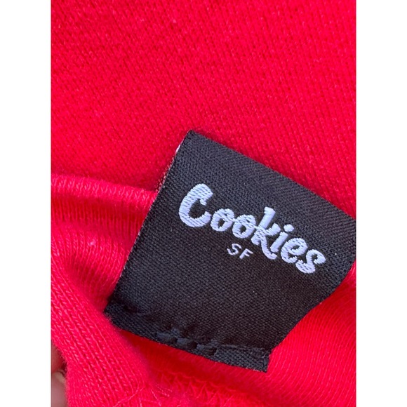 Cookies SF Crewneck Sweater Mens 2XL Red Original Logo - Picture 3 of 6